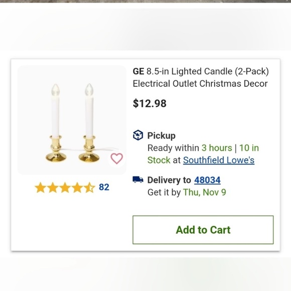 GE Window Candles (2 boxes, 4 candles total) - Picture 4 of 4